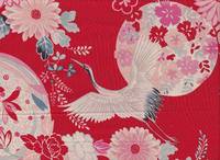 Kranich & Kiku rot Kranich & Kiku rot