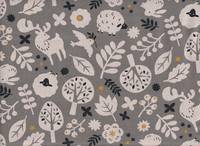 Tiere im Wald grau braun Tiere im Wald grau braun