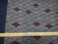 Seigaiha rot blau Seigaiha rot blau