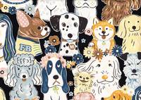 Powerful Animal Dogs black Powerful Animal Dogs black