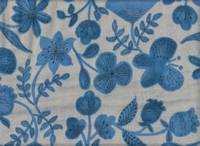 Winter flower gray double gauze Winter flower gray double gauze