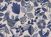 Blue - Flower white Blue - Flower white