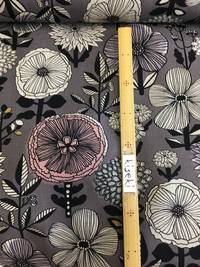 Etching Flower 145 gray Etching Flower 145 gray