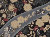 Blumen shibori schwarz Blumen shibori schwarz