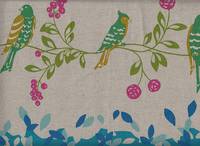 Echino 2017 Birdsong blau Echino 2017 Birdsong blau