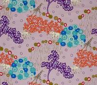 Echino Quiet ground lila Echino Quiet ground lila