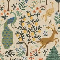 Cotton+Steel Camont - Menagerie - Natural Unbleached Canvas Metallic Cotton+Steel Camont - Menagerie - Natural Unbleached Canvas Metallic