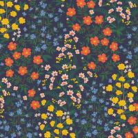 Cotton+Steel Camont - Wildwood Garden - Navy Canvas Cotton+Steel Camont - Wildwood Garden - Navy Canvas