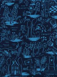Cotton+Steel Wonderland - Magic Forest - Navy Canvas Cotton+Steel Wonderland - Magic Forest - Navy Canvas