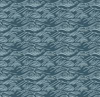 Cotton+Steel Ocean - Starless Night Cotton+Steel Ocean - Starless Night