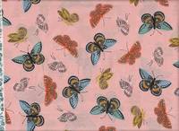 Cotton+Steel Monarch Peach Lawn Metallic Cotton+Steel Monarch Peach Lawn Metallic