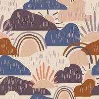 Cotton+Steel Dear Isla - Hilltop - Approaching Storm Cotton+Steel Dear Isla - Hilltop - Approaching Storm