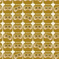 Cotton+Steel Sweet Floral Scent - Nosey Owl - Umber Cotton+Steel Sweet Floral Scent - Nosey Owl - Umber