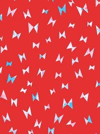 Cotton+Steel Flying Ribbon Red Cotton+Steel Flying Ribbon Red