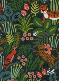 Cotton+Steel Menagerie - Jungle - Hunter Canvas Cotton+Steel Menagerie - Jungle - Hunter Canvas