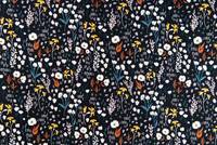 Cotton+Steel Dear Isla - Meadow - Almost Black Rayon Cotton+Steel Dear Isla - Meadow - Almost Black Rayon