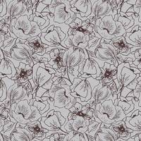 Cotton+Steel Wallflower - Anemones - Wisteria Cotton+Steel Wallflower - Anemones - Wisteria