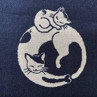 Panel Katzen blau Panel Katzen blau