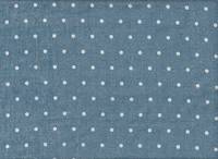 Punkte blau double gauze Punkte blau double gauze