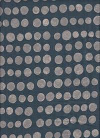 Dots gray on blue Dots gray on blue