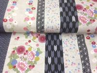 Patch Blumen & Pfeil schwarz Patch Blumen & Pfeil schwarz