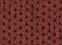 Asanoha orange schwarz Asanoha orange schwarz