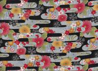 Kiku shibori schwarz Kiku shibori schwarz