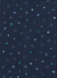 Herzen blau (Babycord) Herzen blau (Babycord)