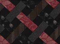 Patch Streifen schwarz rot Patch Streifen schwarz rot