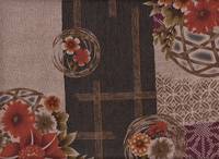 Patch Blumen grau Patch Blumen grau