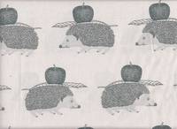 Igel und Apfel weiß Igel und Apfel weiß