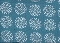 Flower Sun türkis double gauze Flower Sun türkis double gauze