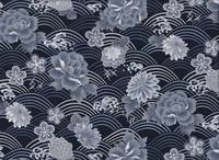 Kiku & Wellen blau Kiku & Wellen blau