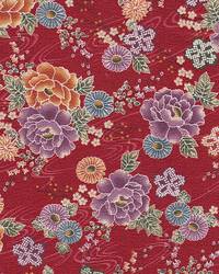 Chrysanthemen rot Chirimen Chrysanthemen rot Chirimen