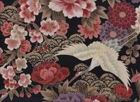 Kranich groß schwarz gold Kranich groß schwarz gold