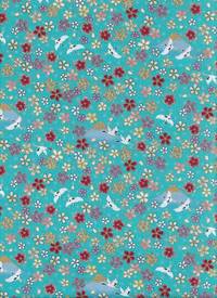 Kranich klein türkis Kranich klein türkis