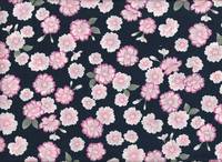 Kirschblüte dunkelblau Kirschblüte dunkelblau