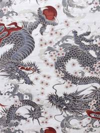 Drache & Sakura violett Drache & Sakura violett