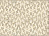 Seigaiha weiß gold Seigaiha weiß gold