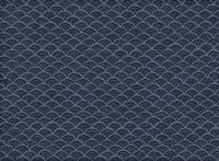 Seigaiha klein blau/blau Seigaiha klein blau/blau