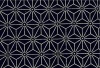 Asanoha groß indigoblau Asanoha groß indigoblau