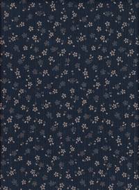 Sakura asanoha blau/braun beidseitig Sakura asanoha blau/braun beidseitig