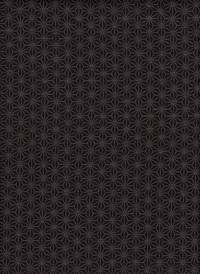 Sakura asanoha rot/schwarz beidseitig Sakura asanoha rot/schwarz beidseitig