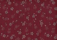 Sakura asanoha rot/schwarz beidseitig Sakura asanoha rot/schwarz beidseitig