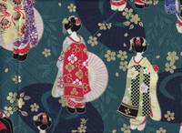 Maiko groß petrol Maiko groß petrol