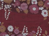 Blumen Wellen rot Blumen Wellen rot