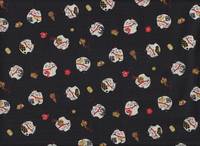 Manmaru Maneki Neko schwarz Manmaru Maneki Neko schwarz