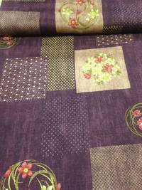 Patch Blumen Shibori lila Patch Blumen Shibori lila