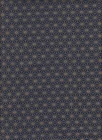 Asanoha midi blau gold Asanoha midi blau gold