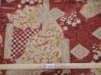 Blumen shibori rot Blumen shibori rot